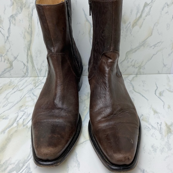 Vintage Kenneth Cole Boots The Way Leather sz 6.5 - Picture 3 of 6